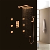 Fontana Sierra Oil Rubbed Bronze Multi Color Led Shower head with Adjustable Body Jets and Mixer Solid Brass1