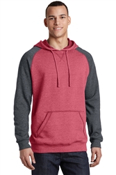 Men's Lightweight Fleece Raglan Hoodie by DistrictÂ®