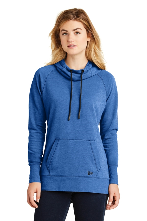 Ladies Tri-Blend Fleece Pullover Hoodie by New EraÂ®