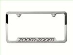 2017 Mazda6 License Plate Frame - Zoom-Zoom logo | 0000-83-Z22