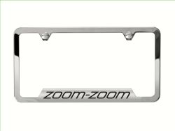 2017 Mazda6 License Plate Frame Slimline - Zoom-Zoom | 0000-83-Z60