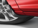 2017 Mazda6 Splash Guards - Front - Black Plastic | GHR1-V3-450