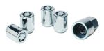 2009 Mazda3 5 door Wheel Locks - Chrome Finish | 0000-88-120D-BP