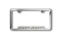 2010 MX-5 Miata License Plate Frame - MX-5 logo | 0000-83-D02A