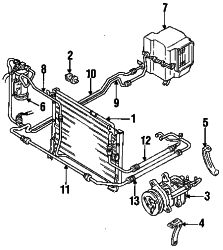 Mazda B2600  Pipe | Mazda OEM Part Number UE38-61-466A