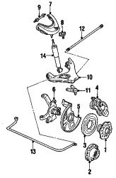 Mazda B2200 Left Hub | Mazda OEM Part Number S231-33-061E