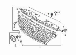 Mazda CX-3  Grommet screw | Mazda OEM Part Number KD45-50-1K5A