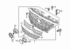 Mazda CX-3  Ornament | Mazda OEM Part Number D10J-51-730