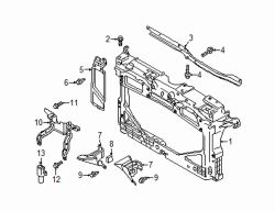 Mazda CX-3  Side plate retainer | Mazda OEM Part Number BGV4-56-145