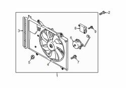 Mazda CX-3  Fan motor screw | Mazda OEM Part Number PN15-15-T52