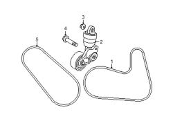 Mazda CX-3  Belt Tensioner Nut | Mazda OEM Part Number 9994-00-801