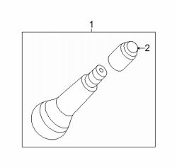 Mazda CX-3  Valve stem | Mazda OEM Part Number 9963-60-4140