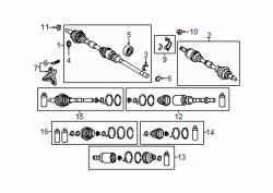 Mazda CX-3 Left Bearing clip | Mazda OEM Part Number H010-25-421A