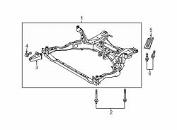 Mazda CX-3  Engine Cradle Bolt | Mazda OEM Part Number 9YA0-2A-244