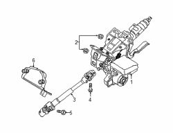 Mazda CX-3 Lower Steering Shaft Bolt | Mazda OEM Part Number B455-32-099B