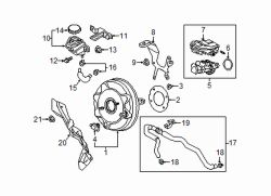 Mazda CX-3  Reserve tank bolt | Mazda OEM Part Number 9946-60-620