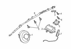Mazda CX-3  Driver air bag | Mazda OEM Part Number BJS7-57-K00-02