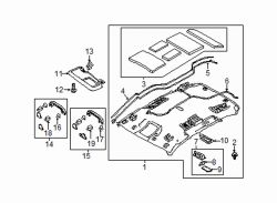 Mazda CX-3 Right Grip handle cap | Mazda OEM Part Number GAL1-69-472A-75