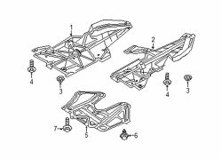Mazda CX-3  Floor Pan Splash Shield Bolt | Mazda OEM Part Number 9YA0-20-652