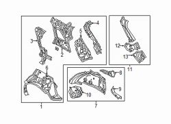 Mazda CX-3 Right Front support | Mazda OEM Part Number D1YE-70-120