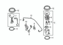 Mazda CX-3  Fuel pump | Mazda OEM Part Number PE01-13-350