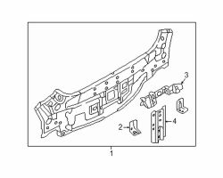 Mazda CX-3  Center bracket | Mazda OEM Part Number D10E-70-75Y