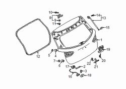 Mazda CX-3 Right Stopper pad | Mazda OEM Part Number BR5S-56-994