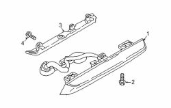 Mazda CX-3  Center High Mount Stop Light Screw | Mazda OEM Part Number 9973-50-412