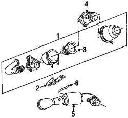 Mazda B2300  Element | Mazda OEM Part Number ZZM2-23-603