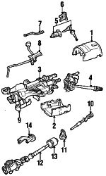 Mazda B3000  Upper cover | Mazda OEM Part Number ZZM0-60-220