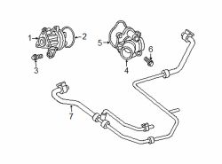 Mazda B2300  Thermostat | Mazda OEM Part Number 1F20-15-171