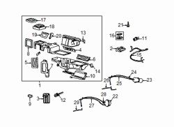 Mazda B2300  Duct | Mazda OEM Part Number ZZR0-61-A07