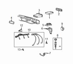 Mazda B4000  Plug wire set | Mazda OEM Part Number 1F22-18-140B