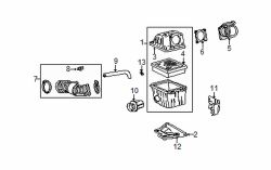Mazda B3000  Air cleaner assy bracket | Mazda OEM Part Number ZZP0-13-310