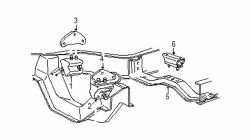 Mazda B3000 Left Motor mount bracket | Mazda OEM Part Number 1F61-39-030