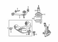 Mazda B4000 Right Lower ball joint | Mazda OEM Part Number ZZP1-34-550