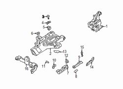 Mazda B4000  Lock pawl | Mazda OEM Part Number ZZM0-32-181