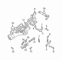 Mazda B4000 Right Lock lever | Mazda OEM Part Number ZZM0-32-666