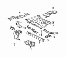 Mazda B3000 Left Rocker panel | Mazda OEM Part Number ZZP0-71-270