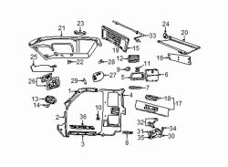 Mazda B2300  Hold down | Mazda OEM Part Number ZZM1-37-226