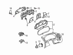 Mazda B3000  Light switch knob | Mazda OEM Part Number ZZM1-66-169