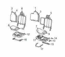 Mazda B4000 Right Recline adjuster | Mazda OEM Part Number ZZP0-88-127-00