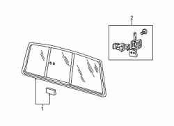Mazda B2300  Latch assy | Mazda OEM Part Number ZZM0-62-241