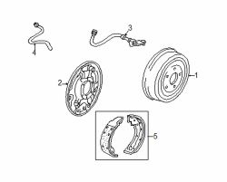 Mazda B3000 Right Drum | Mazda OEM Part Number ZZP0-26-251