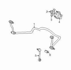 Mazda B4000 Left Stabilizer bar mount bracket | Mazda OEM Part Number ZZP0-28-162