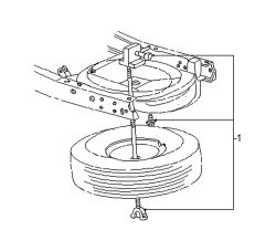 Mazda B3000  Carrier assy | Mazda OEM Part Number ZZR0-38-610