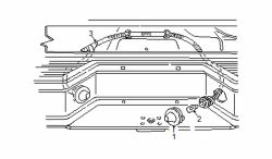 Mazda B2500 Right License lamp | Mazda OEM Part Number ZZL0-51-270C