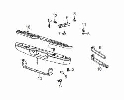 Mazda B4000 Right Support bracket retainer | Mazda OEM Part Number 9XA2-04-8456