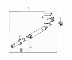 Mazda B2300  Flange | Mazda OEM Part Number ZZM2-25-021