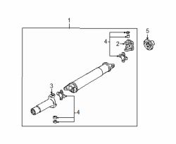 Mazda B3000  Companion flange | Mazda OEM Part Number ZZM0-27-020A